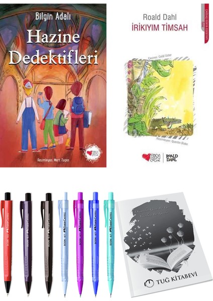 Irikıyım Timsah ve Hazine Dedektifleri 2'li Set - Kalem