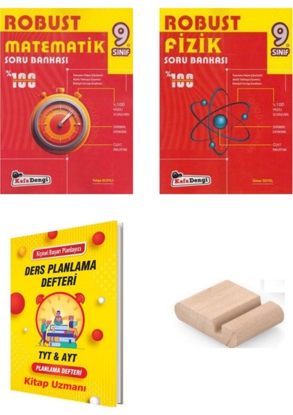 9. Sınıf Matematik – Fizik Soru Bankası – YKS Planlama Defteri