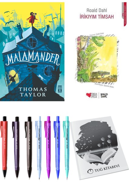 Irikıyım Timsah ve Malamander 2'li Set - Kalem