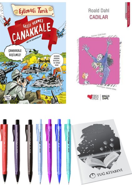 Cadılar ve Geçit Vermez Çanakkale 2'li Set - Kalem