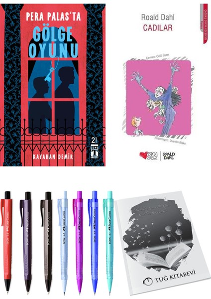 Cadılar ve Pera Palas'ta Gölge Oyunu 2'li Set - Kalem