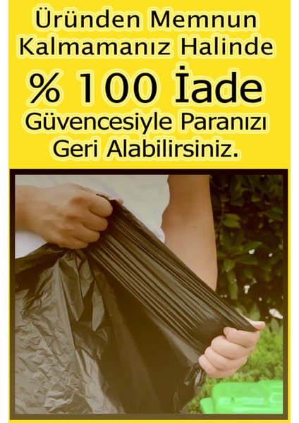 Ekstra Güçlü Siyah Kalın Jumbo Boy Çöp Poşeti 5 Paket: 50 Adet 80x110 Cm ( 1 Paket Ağırlığı 400 gr )