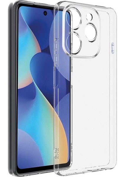 General Mobile Gm Era 50 Kılıf Kamera Korumalı Silikon Şeffaf Arka Kapak