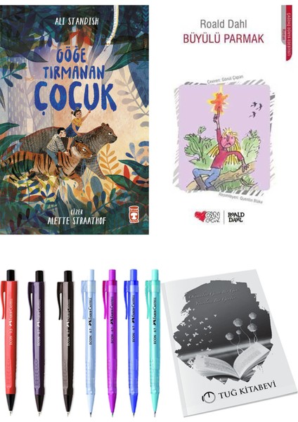 Büyülü Parmak ve Göğe Tırmanan Çocuk 2'li Set - Kalem