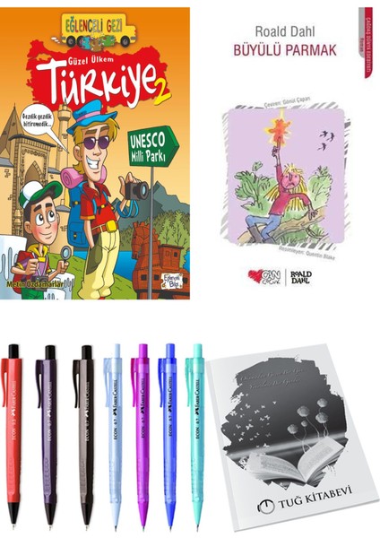 Büyülü Parmak ve Güzel Ülkem Türkiye 2 2'li Set - Kalem