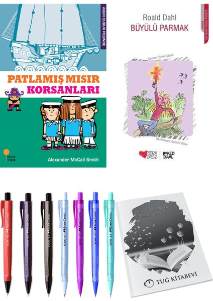 Büyülü Parmak ve Patlamış Mısır Korsanları 2'li Set - Kalem