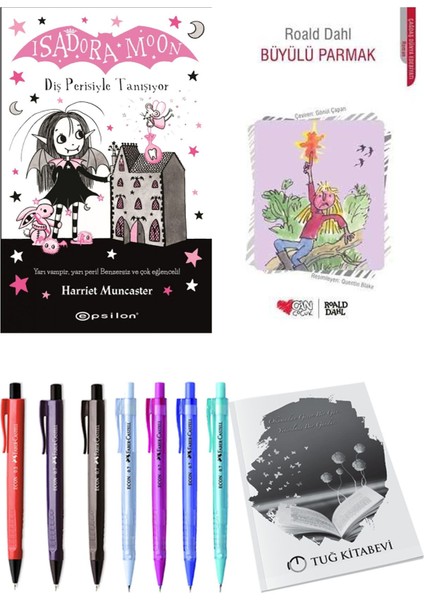Büyülü Parmak ve Isadora Moon 13 Diş Perisiyle Tanışıyor 2'li Set - Kalem