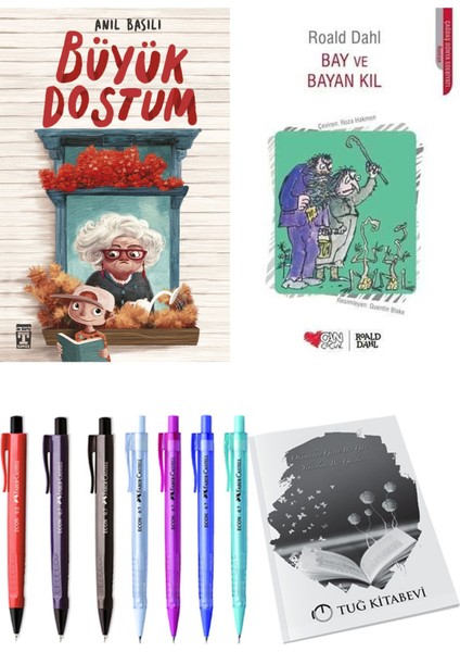 Bay ve Bayan Kıl ve Büyük Dostum 2'li Set - Kalem