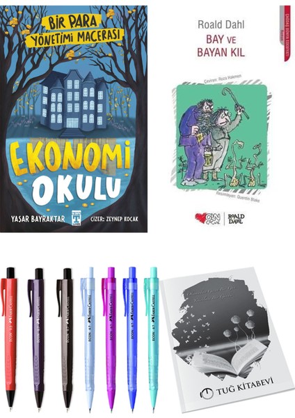 Bay ve Bayan Kıl ve Ekonomi Okulu Bir Para Yönetimi Macerası 2'li Set - Kalem
