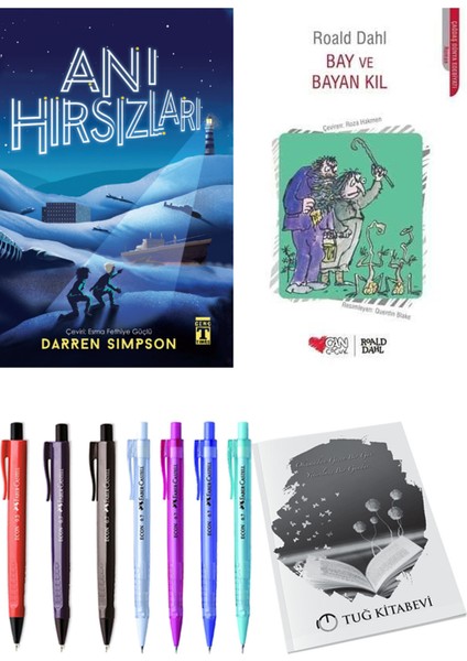 Bay ve Bayan Kıl ve Anı Hırsızları 2'li Set - Kalem