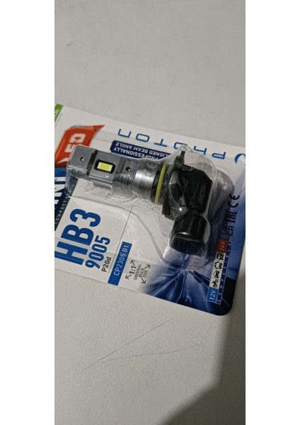 Photon HB3-9005 Mini Compact LED Oto Ampul Photon 2li Set 2ADET