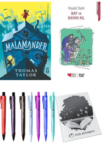 Bay ve Bayan Kıl ve Malamander 2'li Set - Kalem