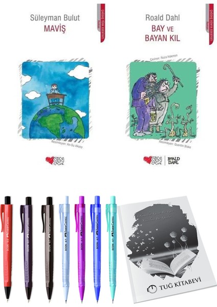 Bay ve Bayan Kıl ve Maviş 2'li Set - Kalem