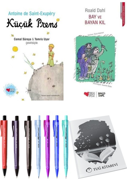 Bay ve Bayan Kıl ve Küçük Prens 2'li Set - Kalem