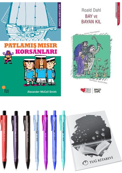 Bay ve Bayan Kıl ve Patlamış Mısır Korsanları 2'li Set - Kalem