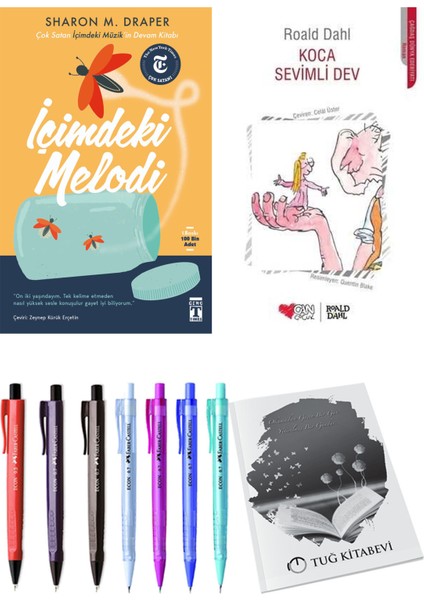 Koca Sevimli Dev ve İçimdeki Melodi 2'li Set - Kalem