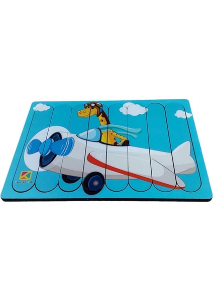 Uçan Zürafa Ahşap Stick Puzzle