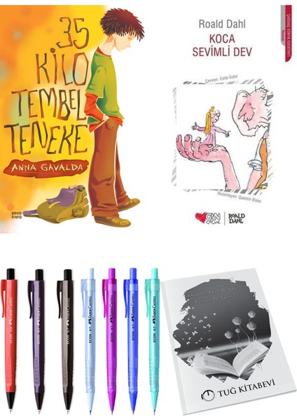 Koca Sevimli Dev ve 35 Kilo Tembel Teneke 2'li Set - Kalem