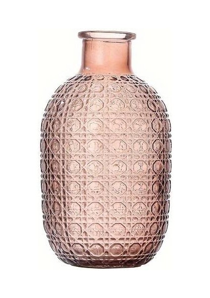 Elegant Amber Cam Vazo – Retro Tasarımıyla Şıklığı ve Zarafeti Yansıtan Modern Dekorasyon Unsuru, Anneler Günü Hediyesi