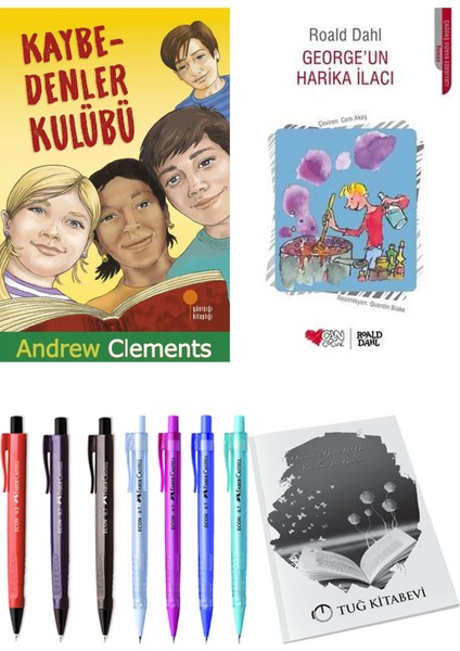George'un Harika İlacı ve Kaybedenler Kulübü 2'li Set - Kalem