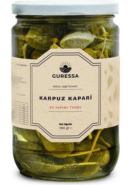 Karpuz Kapari Turşusu 780 Gr Doğal Ev Yapımı