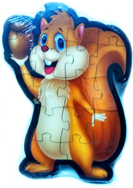 Sincap Şekilli Ahşap Puzzle Yapboz - Sepeti Çocuk Puzzle