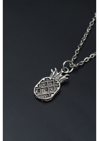 Ananas Düz Zincir Kolye modelleri