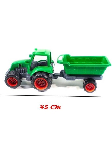 Oyuncak Traktör Römork Set 45 cm