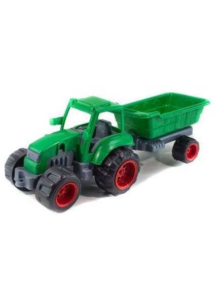 Oyuncak Traktör Römork Set 45 cm