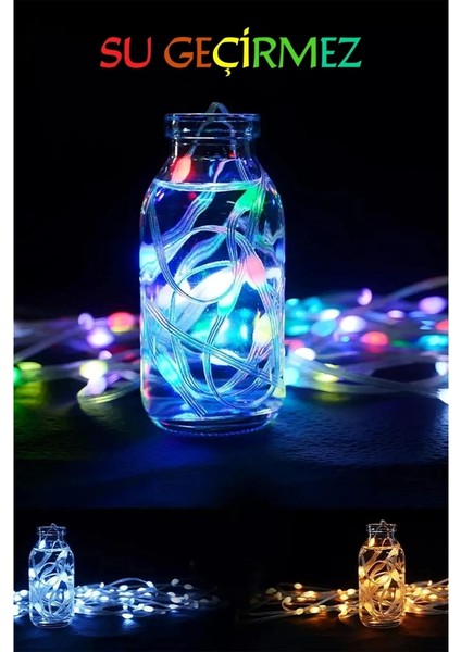 5 V USB Girişli Pixel Rgb Magic Peri LED Bluetooth Uygulamalı Ağaç ve Bahçe Süsü IP67