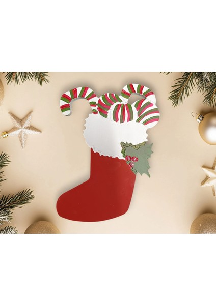 Noel Çorabı Şeklinde Sunumluk - Yılbaşı, Noel, Özel Etkinlik, Sunumluk modelleri