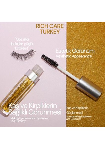 Kaş ve Kirpik Gürleştirici Bakım Yağı