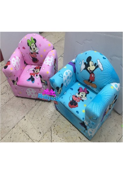 Mickey Mouse Ahşap Çocuk Koltuğu