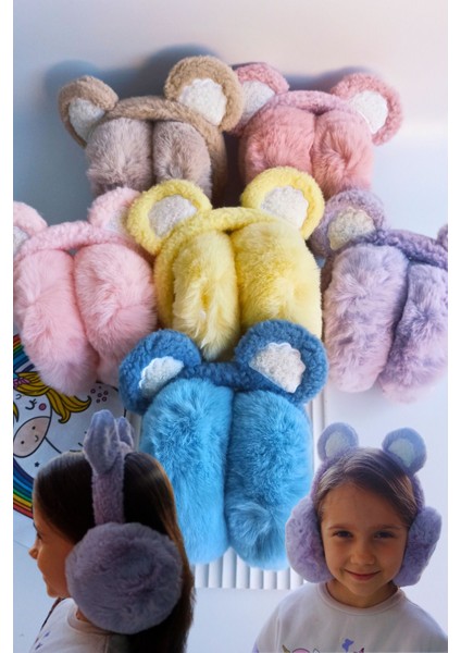 Katlanabilir Kulaklıklı Peluş Kulaklık