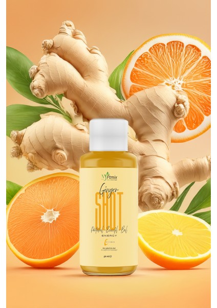 Ginger Shot Energy 10 Adet 50 ml