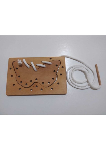Puzzle Ip Geçirme - Kelebek