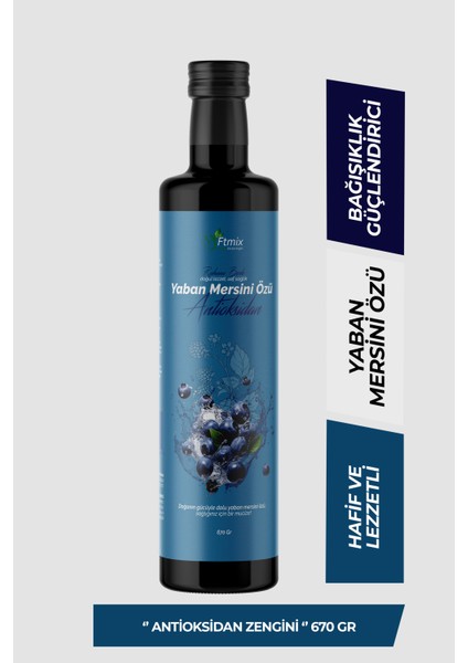 Yaban Mersini Özü Antioksidan Etkili 670GR