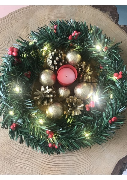 Kokinalı Ledli Yeşil Çam Dalı Garland Yılbaşı Çam Dalı fiyatları