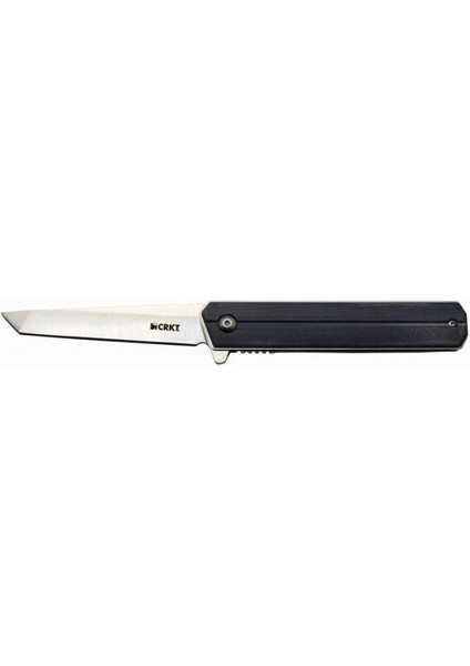 Crkt 15FF Gri Tasian Tanto Çakı 20 cm , Deri Kılıflı