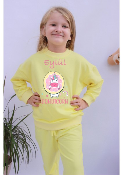 Isme Özel Pamuklu Mevsimlik Donutcorn Takım fiyatları