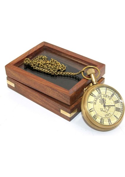 Ahşap Kutulu Köstekli Saat