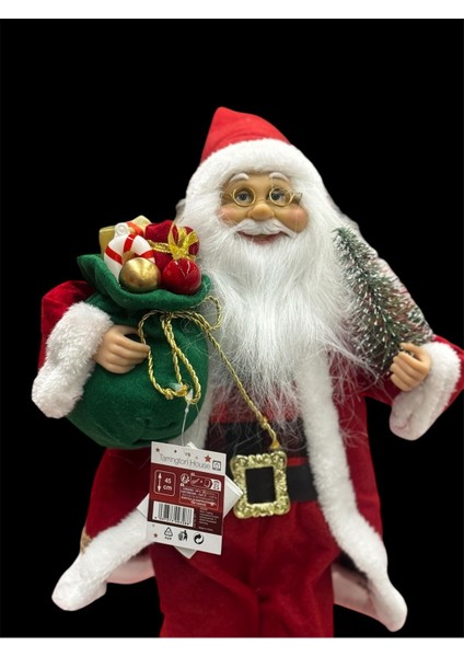 Noel Baba Santa Claus Christmas Süsü Figür 49 cm Ithal Üründür. fırsatları