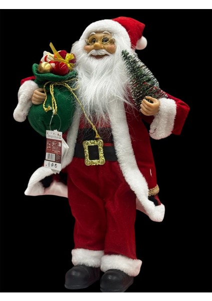 Noel Baba Santa Claus Christmas Süsü Figür 49 cm Ithal Üründür. indirimleri