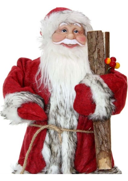 Yılbaşı Noel Baba Figür 30CM Odunlu fiyatları