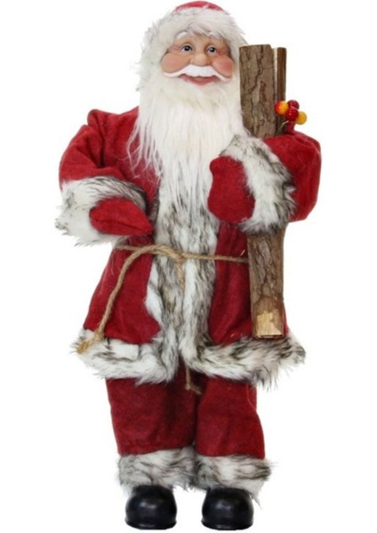 Yılbaşı Noel Baba Figür 30CM Odunlu modelleri