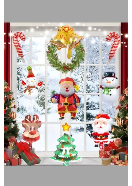 Noel 9'lu Set Folyo Balon fiyatları