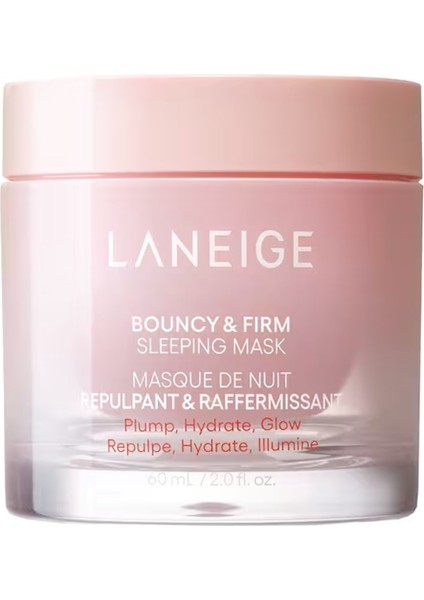 Bouncy & Firm Sleeping Mask - Dolgunlaştırıcı Gece Maskesi 60 ml