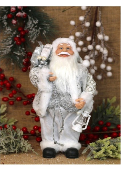 Yılbaşı Noel Baba Figür Santa Claus 30 cm fiyatları