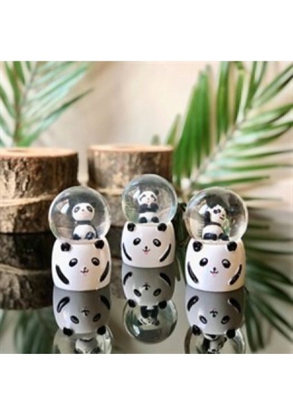 Tekno Trust Panda Mini Işıklı Kar Küresi