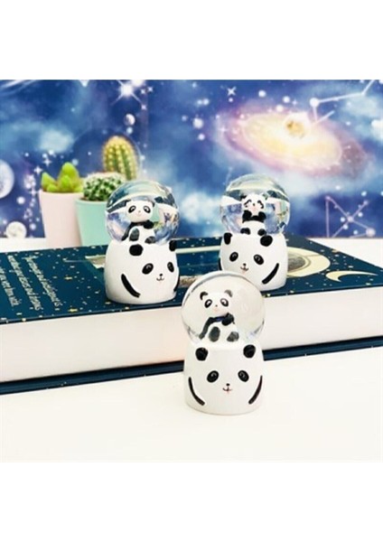 Tekno Trust Panda Mini Işıklı Kar Küresi